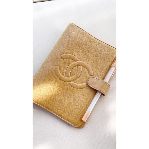 CHANEL Handbags - Chanel CC Caviar Notebook Agenda Diary
